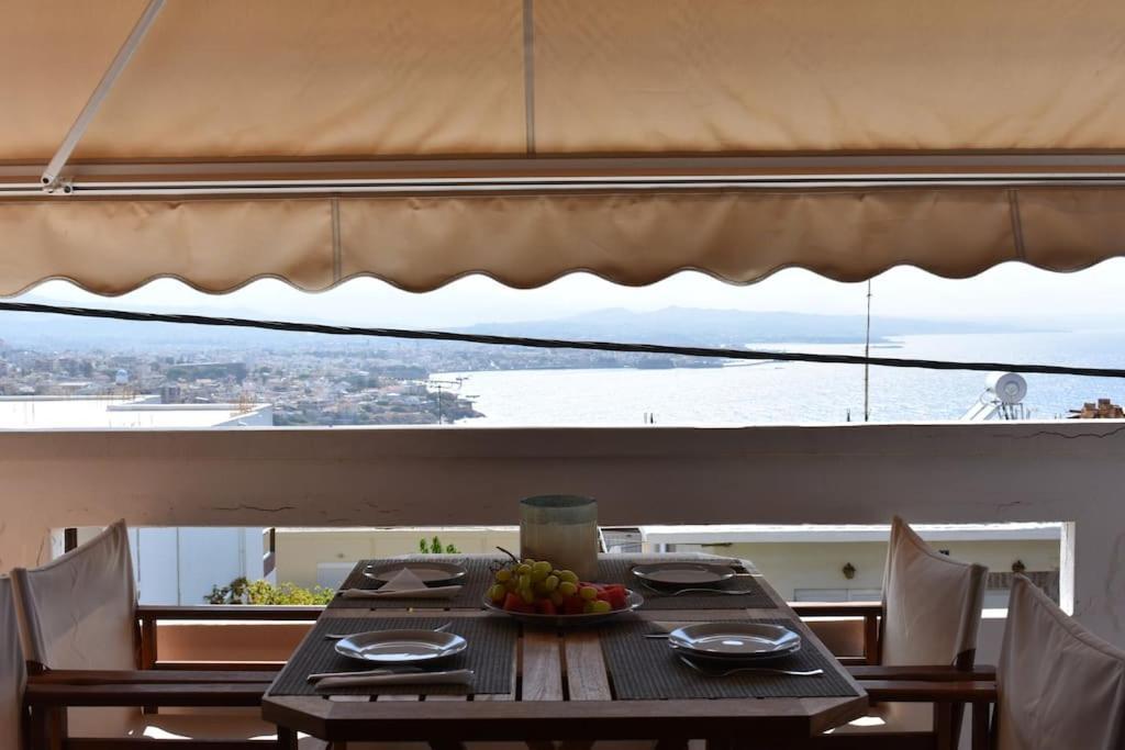Eolia Apartment With Panoramic Chania View Exterior photo